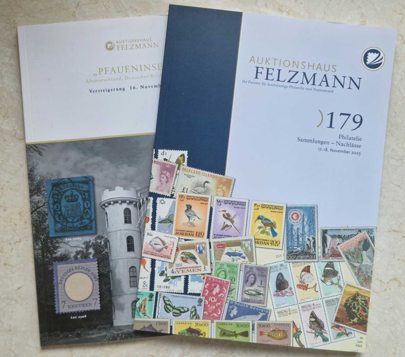 Niemiecki Katalog Aukcyjny x2 album znaczków