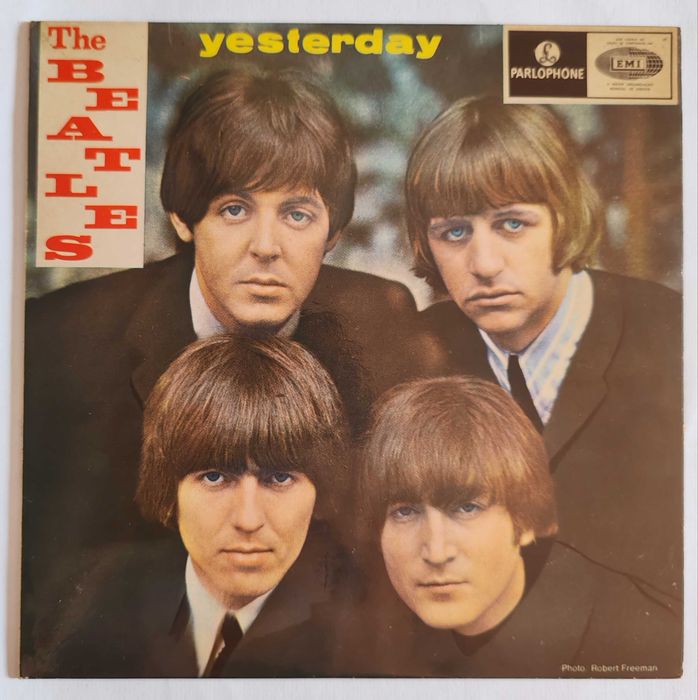 6 EP's de The Beatles. Edições portuguesas e uma francesa.