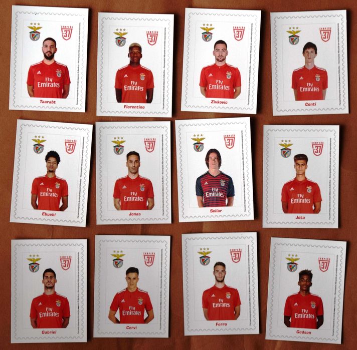 12 ímanes novos do Benfica - SLB
