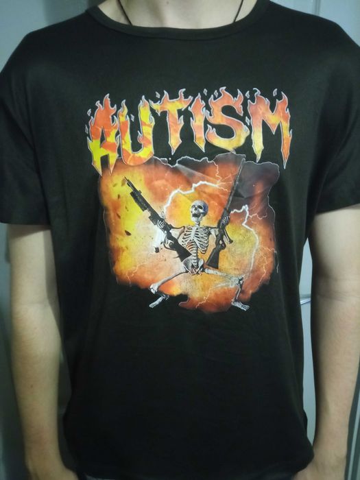 Футболка  "Autism" подростковая(L,полиестер)