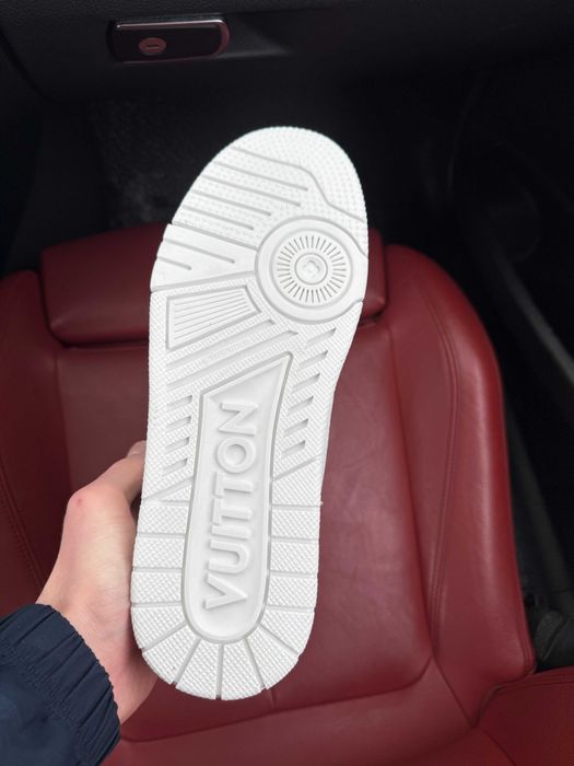 (ОПЛАТА ПІСЛЯ ОГЛЯДУ)Louis Vuitton Skate All White Луї Вітони Скейт
