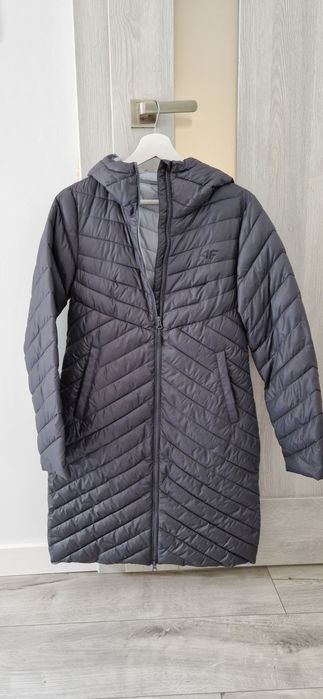 Kurtka pikowana długa płaszcz przejściowa 4F