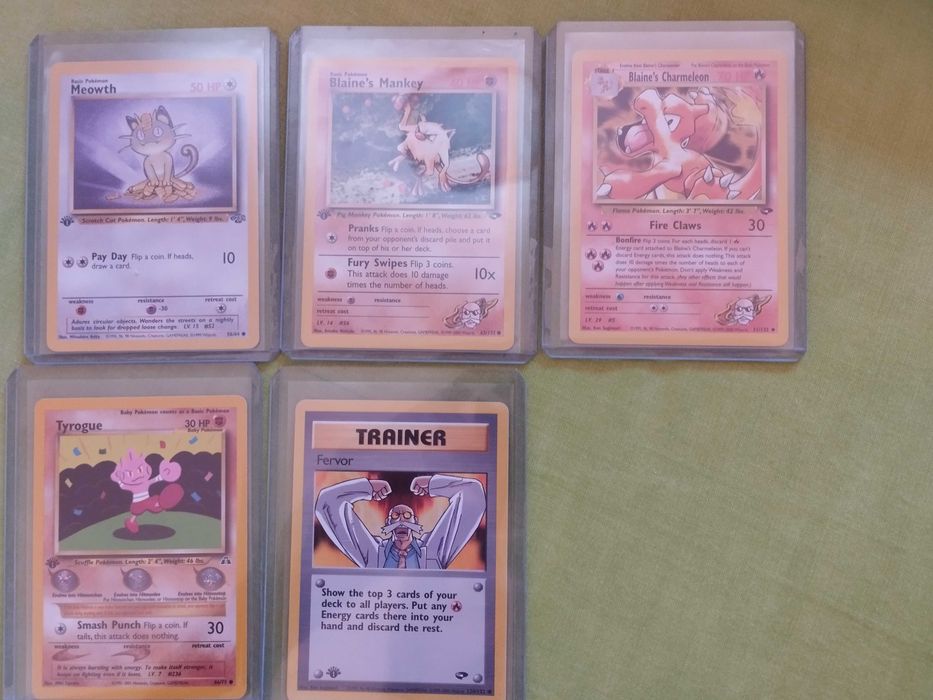 Pokémon vários sets