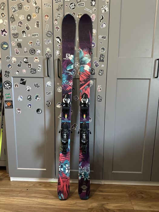 Narty salomon 130 lux 167 cm freestyle