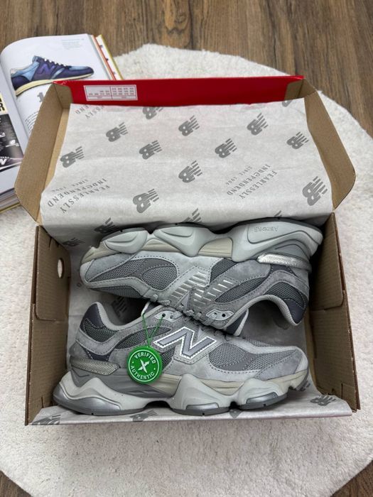 АКЦІЯ! New Balance 9060 Grey 36 37 38 39 40 41 42 43 44 45 нюбіки