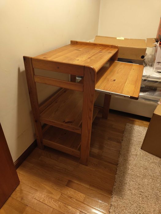 Escrivaninha madeira maciça