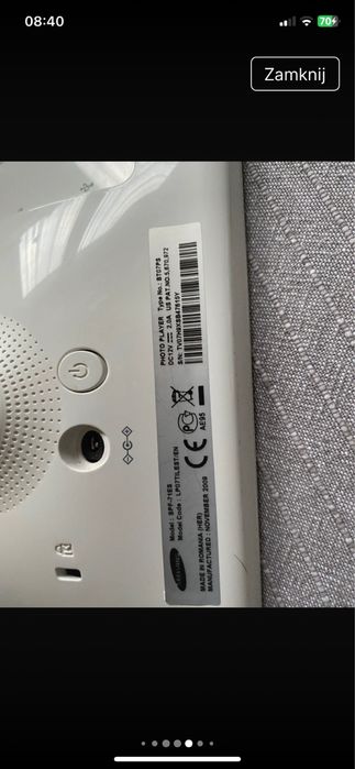 Ramka na zdjecia - wyswietlacz