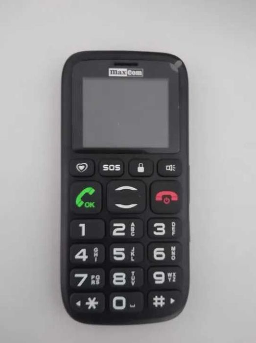 Telefon Telefon MAXCOM MM428 Czarno czerwony
