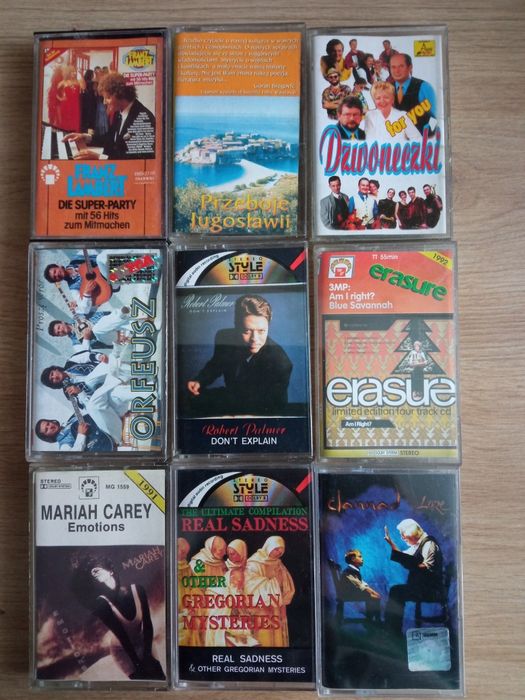 Kasety magnetofonowe różne