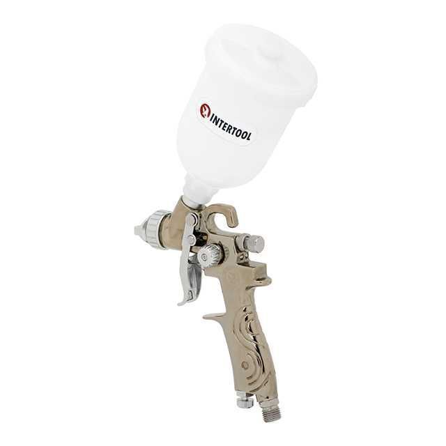 Фарбопульт пневматичний LVMP MINI, форсунка 0.8мм INTERTOOL PT-0129