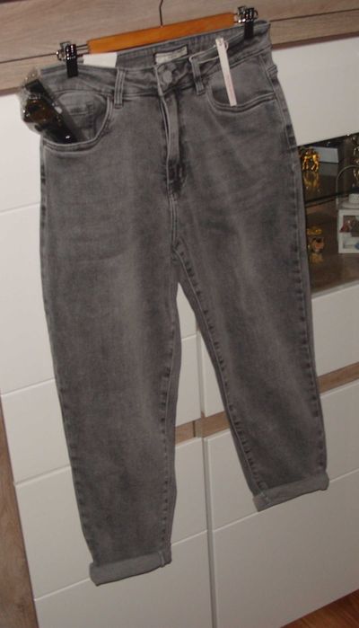 spodnie z serduszkiem +pasek REDSEVENTY r. L /XL