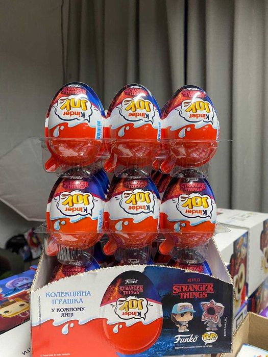 Шоколадне яйце Kinder Joy Funko Netflix Stranger Things 20г