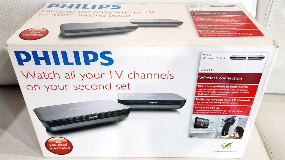 Kit Transmissor TV Philips SLV3110 sem fio