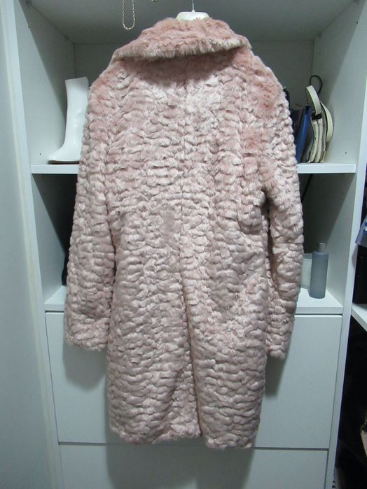 Casaco pelo Rosa Sahoco tam S