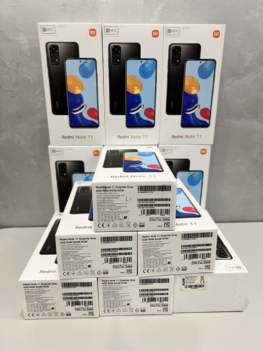 Нові Xiaomi Redmi Note 11 4/64 в наявності та кількості openbox засвіт