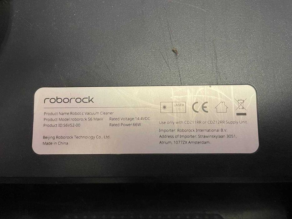 Робот пилосос Roborock S6 MaxV Vacuum Cleaner Black