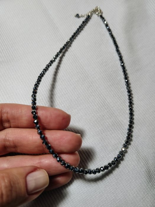 Чокер з гематиту