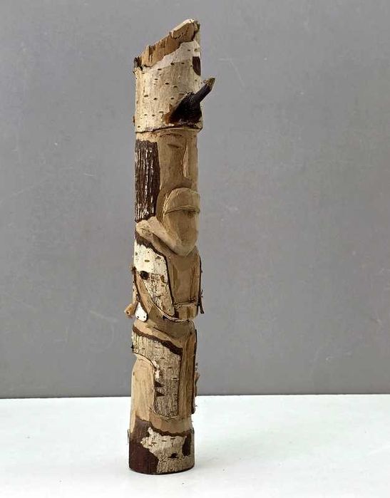 Drewniana rzeźba M. Bucała   wojak