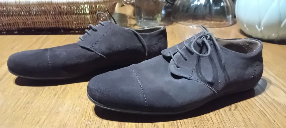 Półbuty Zara  zamszowe meskie