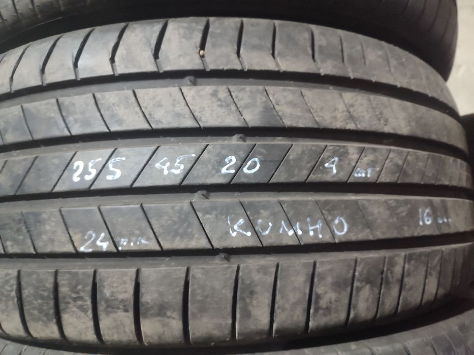 ‼️шини літо 255/45 R20 Kumho комплект гума літня 4шт ‼️