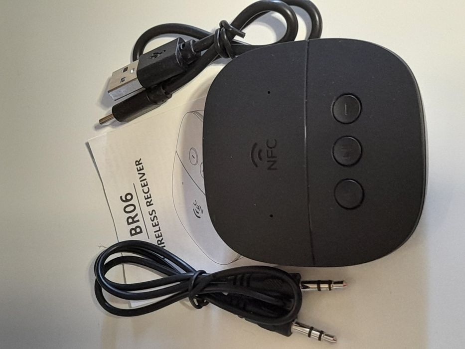 Аудио приёмник Bluetooth адаптер 5.2 ресивер RCA, USB,  AUX  3,5мм