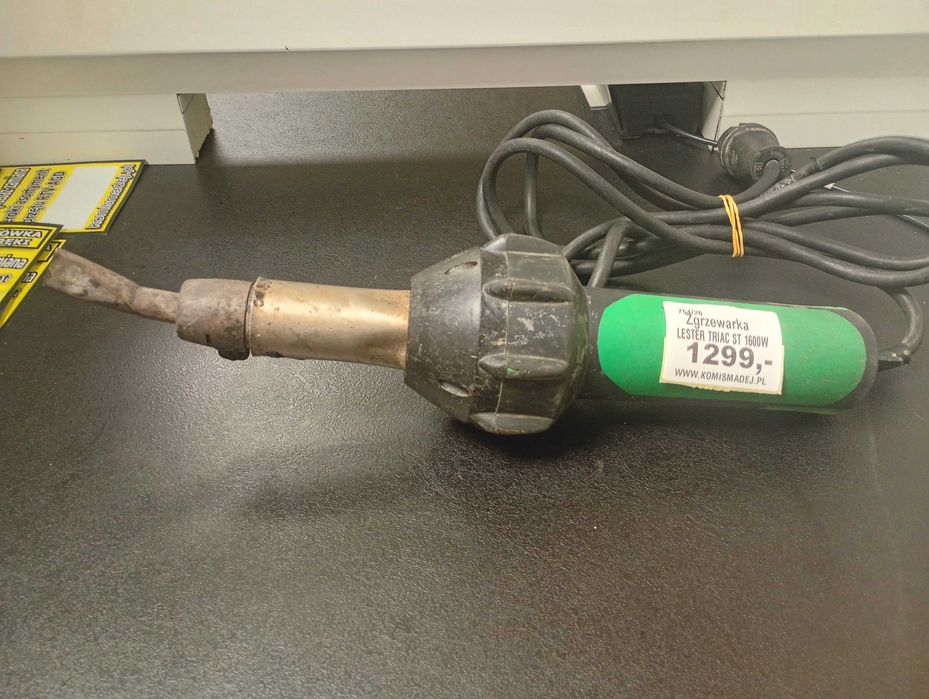 Zgrzewarka do Plandek opalarka SPAWARKA PLASTIKU Leister TRIAC ST-Komis MADEJ Dębica