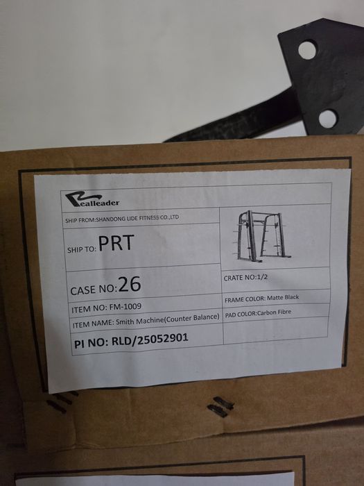 Equipamento Ginasio Reallider - Novo