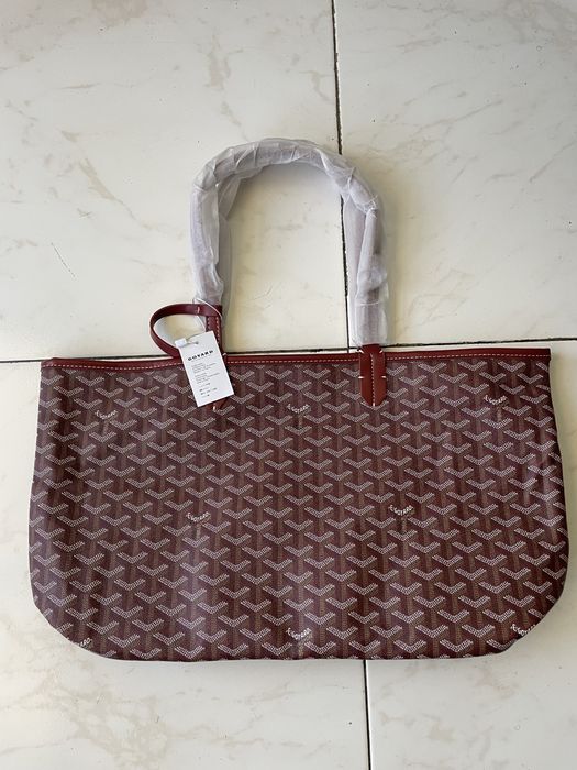 Mala da goyard rouge nova