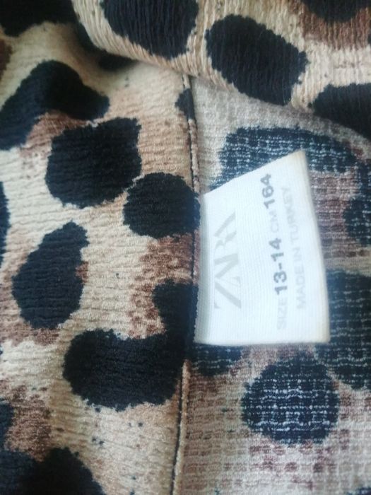 Vestido tigreza meninas