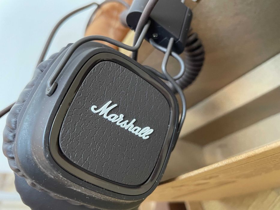 Auscultadores Headphones Marshall Major I Brown