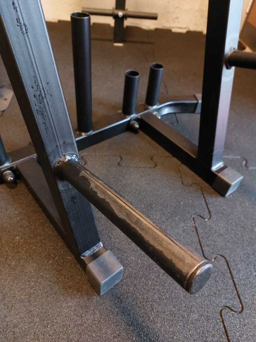 Stojak na obciążenie, sztangi oraz hantle