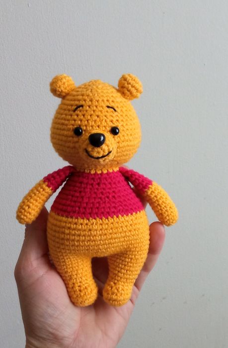 Kubuś Puchatek na szydełku