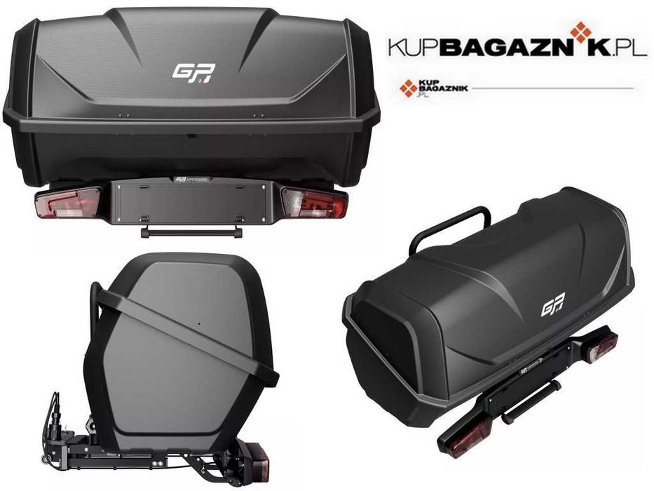 Bagażnik Boks na tył samochodu Kufer Box bagażowy platformę GP CALYPSO