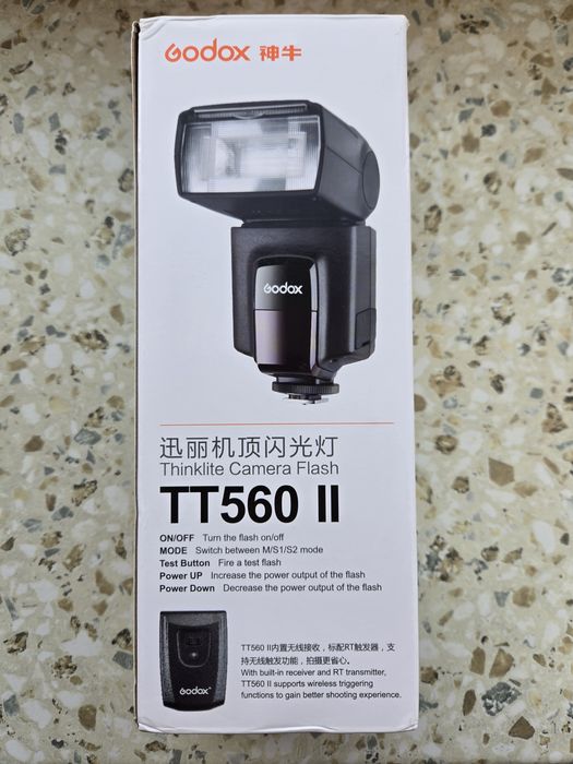 Спалах Godox tt560 ii