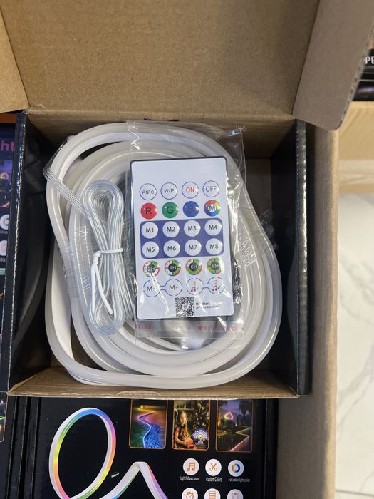 Неоновая лента  неонова стрічка 5 м RGB Лед лента Светодиодная лента