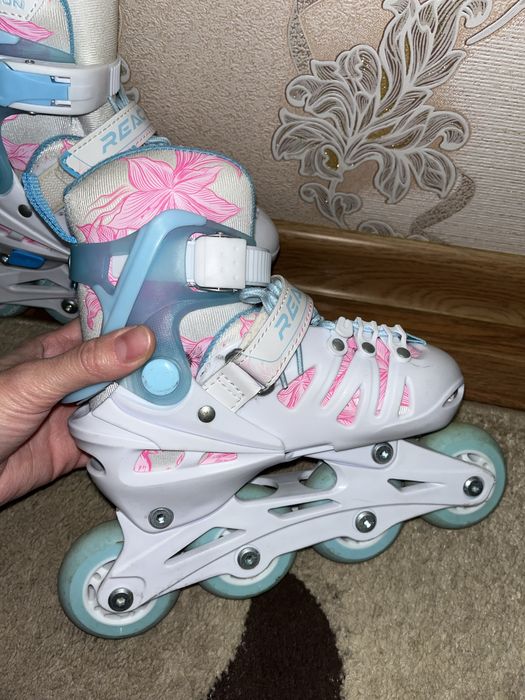 Ролики Reaction дитячі в гарному стані (для дівчинки )