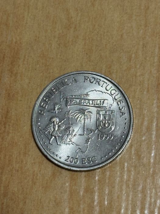 1999 – Moeda de 200$00 – Brasil