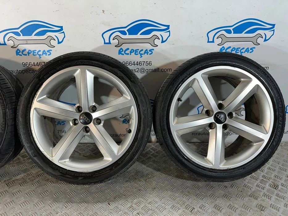 Conjunto Jantes 18 Audi S-line A4 B8 5x112 8J ET47 8K0801025Q