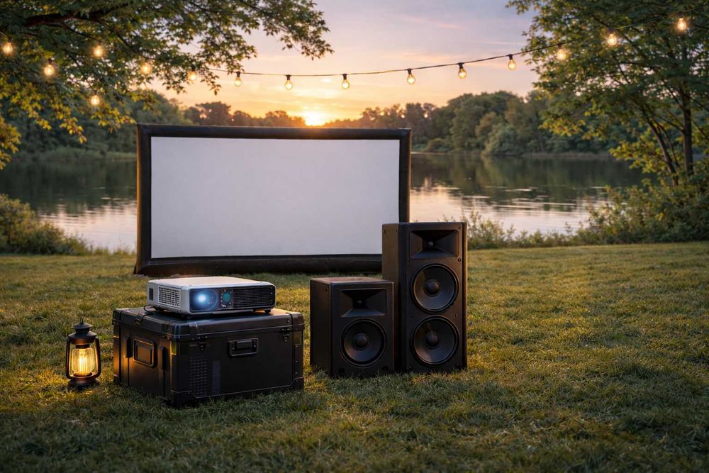 Kino plenerowe – wynajem | ogród / imprezy / eventy