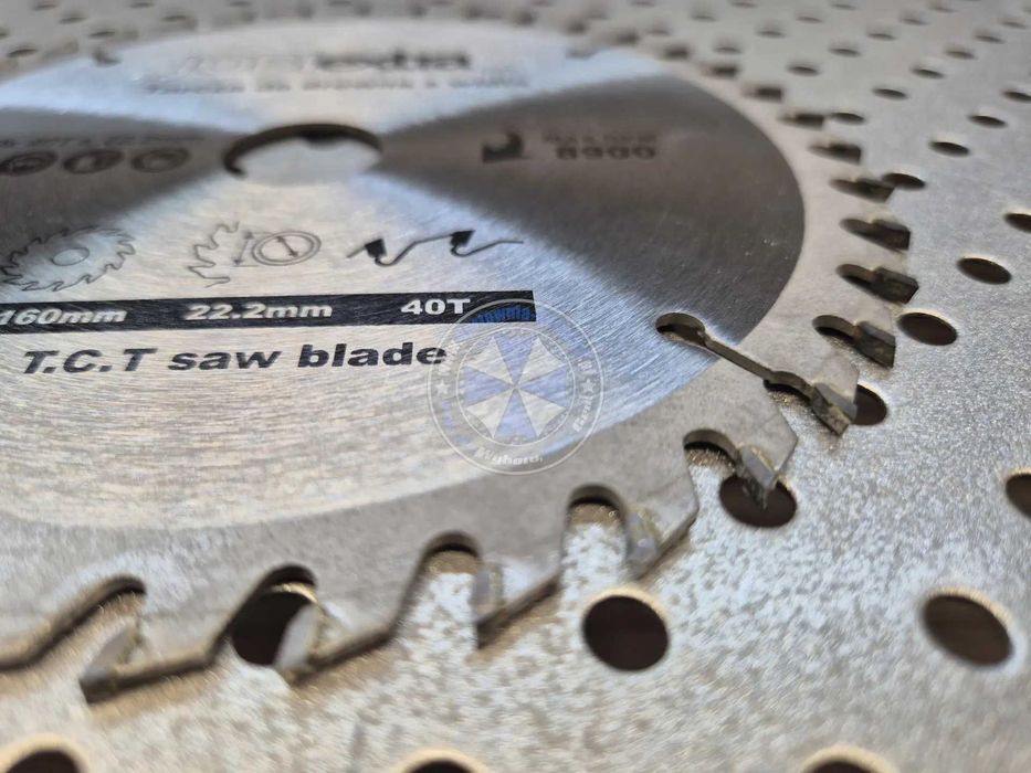 Tarcza do drewna z Widią TCT 160mm 40T tarcza do drewna 160mm 40 zębów