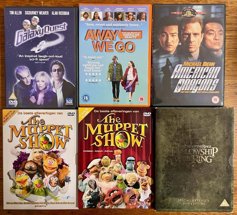 26 DVDs - filmes famosos - SEM legendas em português