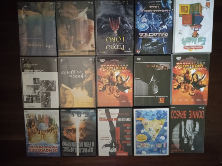 Lote de  135 DVD's