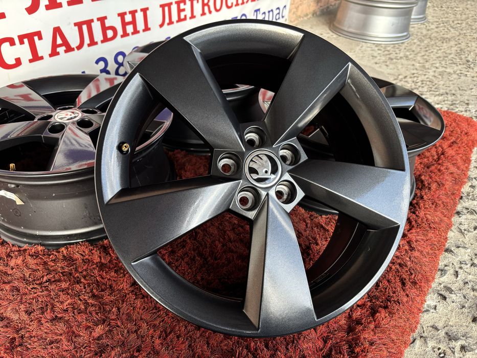 Original Skoda Octavia Rs Fabia Roomster Volkswagen R17 5x100