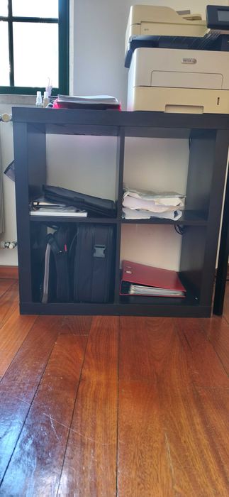 IKEA KALLAX Shelf – BLACK, 77 × 77 X 39 cm