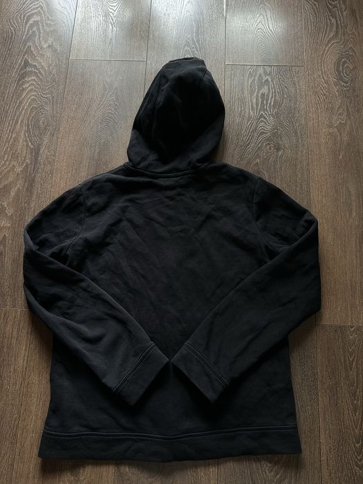 Nike bluza z kapturem z nadrukiem czarna