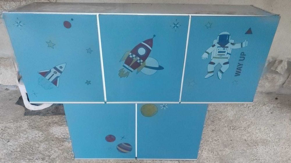 Conjunto de 2 móveis de pendurar