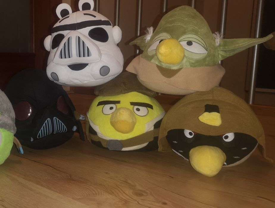 Pluszaki Angry Birds Star Wars 5 szt.