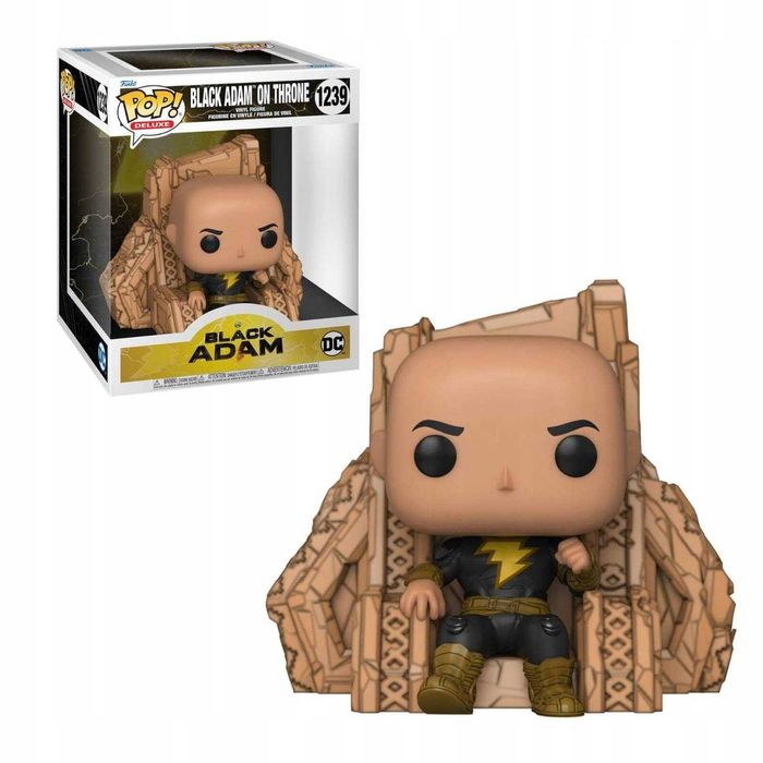 Figurka FUNKO POP! BLACK ADAM On THRONE XL Deluxe Nowa Poznań