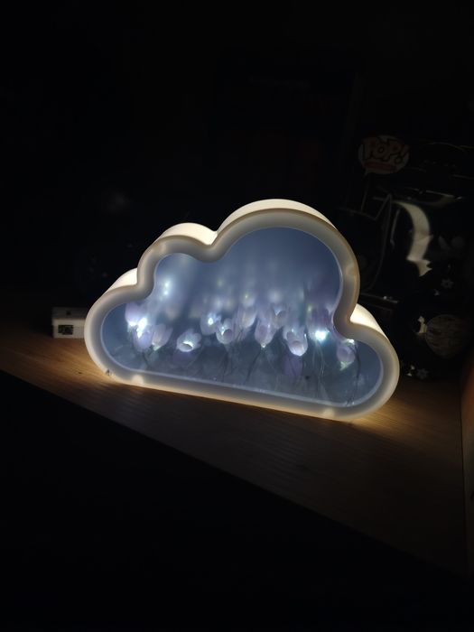 Lampka nocna tulipany