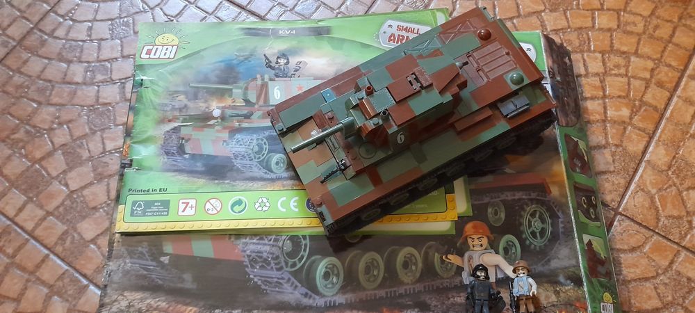 Cobi czołg zestaw KV 1 2489 stan kolekcjonerski